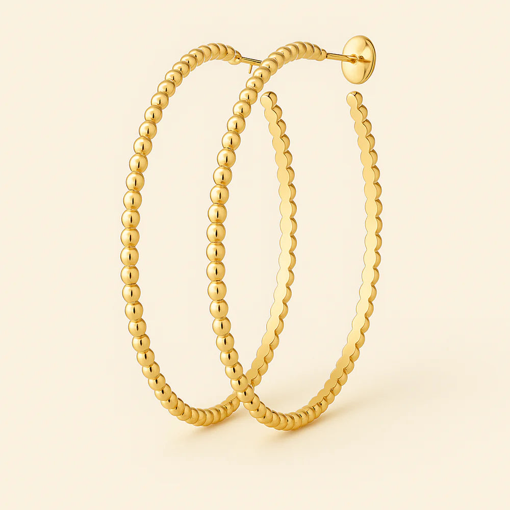 Aurora Gold Hoops
