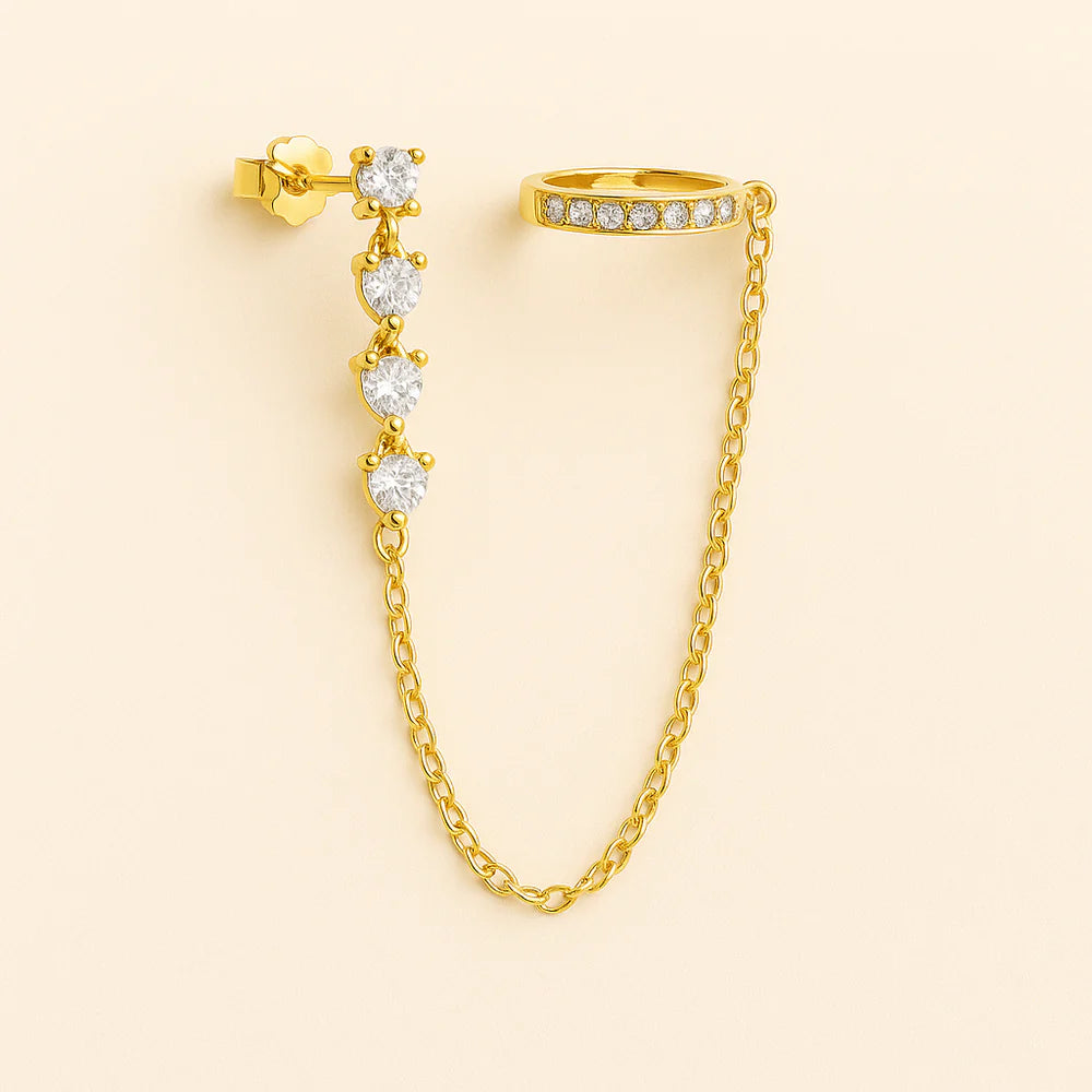 Radiant Halo Earrings