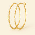 Aurora Gold Hoops