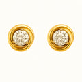 Golden Whisper Studs